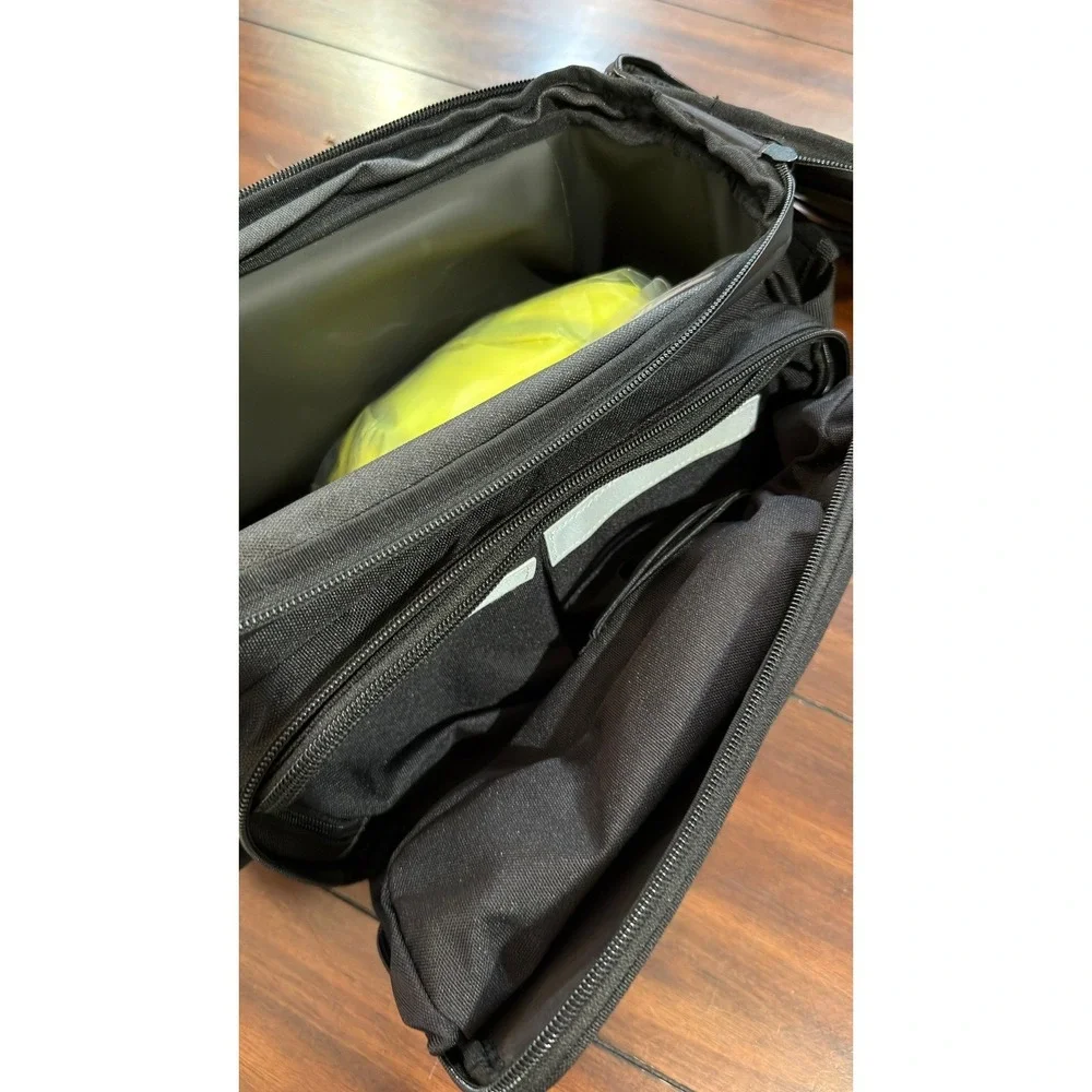 BiKASE Big Daddy Rack Bag Black Waterproof Panniers MIK Compatible PN2035M